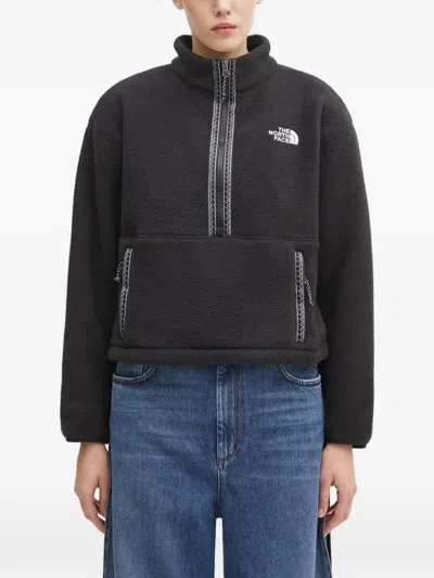 The North Face Zip-fastening Sweatshirt In Black