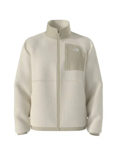 The North Face Zip Pocket Jacket In White