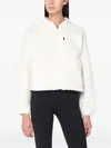 The North Face Zip-up Faux-fur Jacket In White