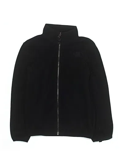 Pre-owned The North Face Kids' Zip Up Hoodie In Black