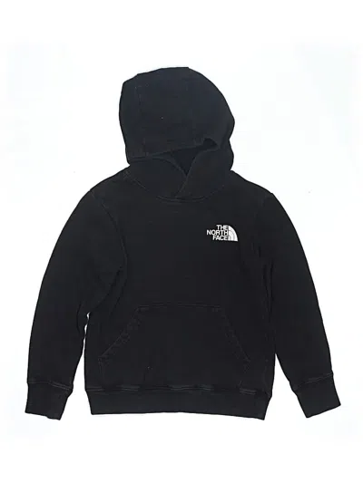 Pre-owned The North Face Kids' Zip Up Hoodie In Black