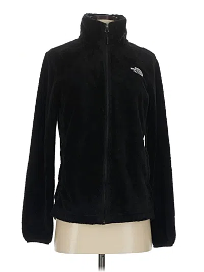 Pre-owned The North Face Zip Up Hoodie In Black