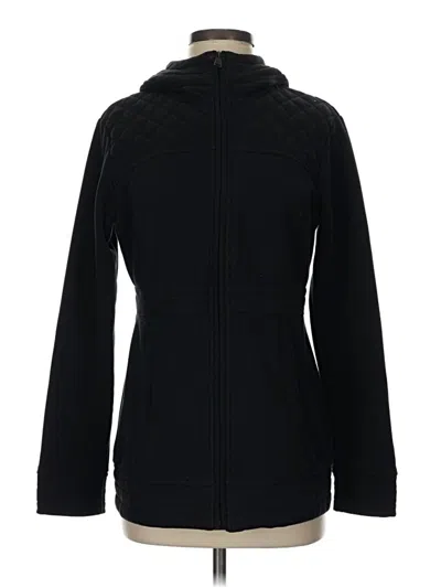 Pre-owned The North Face Zip Up Hoodie In Black