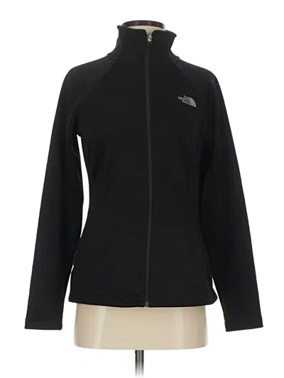 Pre-owned The North Face Zip Up Hoodie In Black