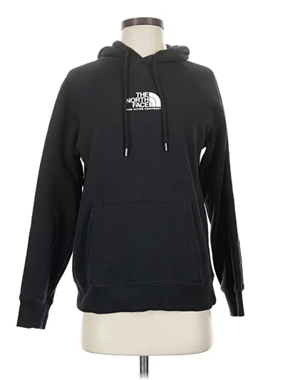 Pre-owned The North Face Zip Up Hoodie In Black