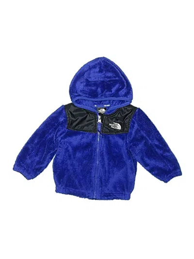 Pre-owned The North Face Babies' Zip Up Hoodie In Blue