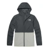 The North Face Zipline Rain Jacket 'grey' In Blue