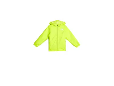 The North Face Zipline Rain Jacket (little Kid/big Kid) Boy's Coat Fizz Lime: Sm (7-8 Big Kid) In Green