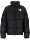 The North Face Down Jacket With Adjustable Hem And Hood In 4g31|blk