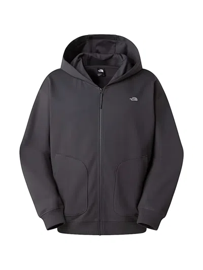 The North Face Zip-up Hoodie In Black