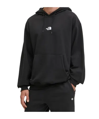 The North Face Logo-print Hoodie In Black