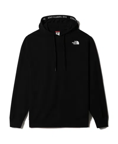 The North Face Zumu Velvet Hooded Sweater In Black