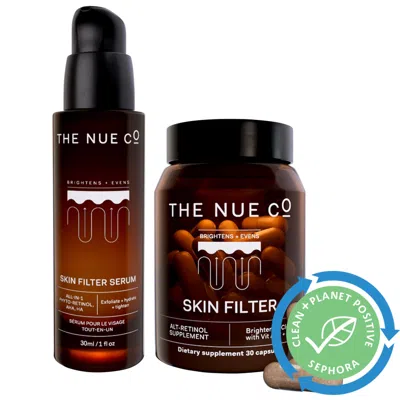 The Nue Co Skin Filter Serum & Supplement Duo Irritation-free Retinol Solution 1 In White