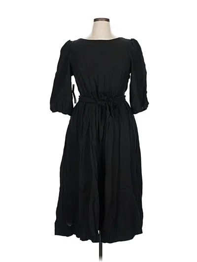 Pre-owned The Odells Casual Dress In Black