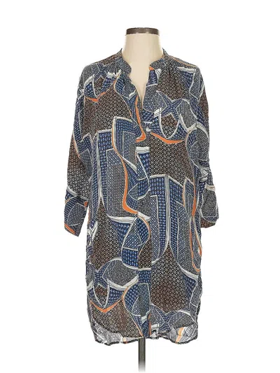 Pre-owned The Odells Casual Dress In Blue