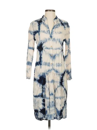 Pre-owned The Odells Casual Dress In Blue