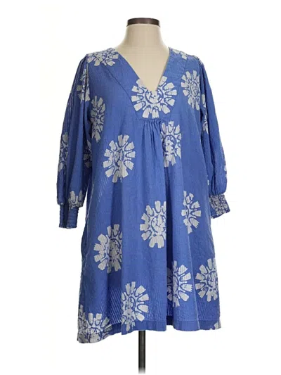 Pre-owned The Odells Casual Dress In Blue