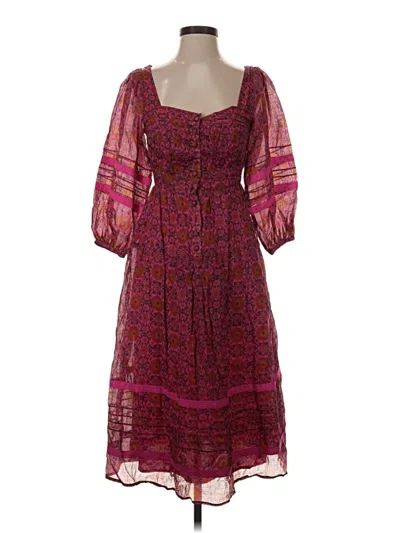Pre-owned The Odells Casual Dress In Purple