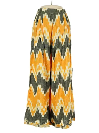 Pre-owned The Odells Casual Pants In Yellow