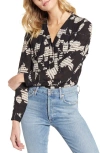 The Odells Everyday Pleat Front Blouse In Lagos