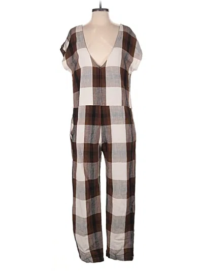 Pre-owned The Odells Jumpsuit In Brown