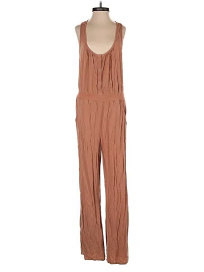 Pre-owned The Odells Jumpsuit In Brown