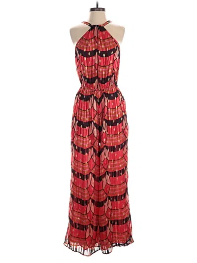 Pre-owned The Odells Jumpsuit In Red