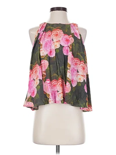 Pre-owned The Odells Sleeveless Blouse In Pink