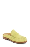 The Office Of Angela Scott Miss Emma Wingtip Mule In Yellow