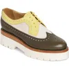 THE OFFICE OF ANGELA SCOTT THE OFFICE OF ANGELA SCOTT MISS LUCY WINGTIP PLATFORM DERBY