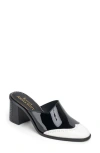 The Office Of Angela Scott Ms. Johanna Wingtip Mule In Black
