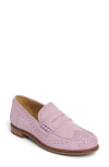 The Office Of Angela Scott Ms. Penny Loafer In Lavender