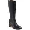 The Office Of Angela Scott Ms. Sylvie Knee High Boot In Black