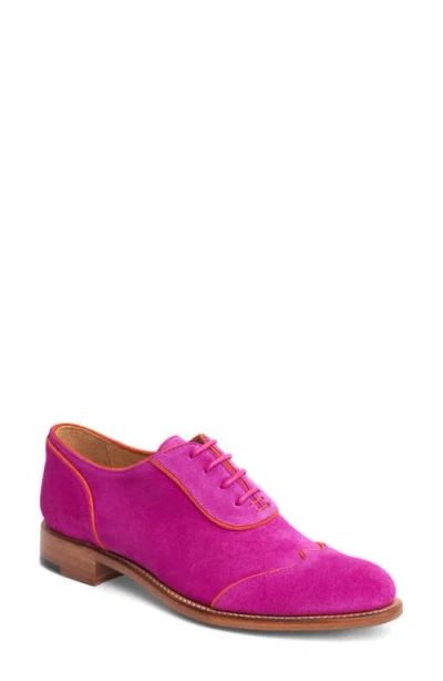 The Office Of Us Mr. Evans Wingtip Oxford In Pink