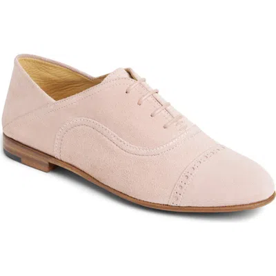 The Office Of Us Mrs. Gad Cap Toe Oxford In Pink