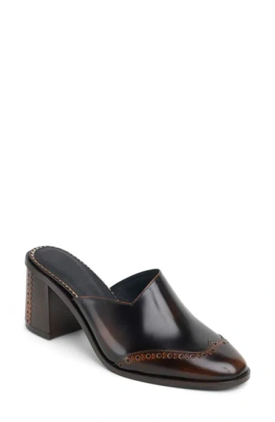 The Office Of Us Ms. Johanna Heeled Mule In Black
