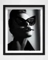 The Oliver Gal Artist Co. A Hollywood Star I Framed Wall Art Print In Black