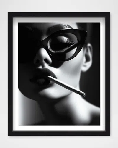 The Oliver Gal Artist Co. A Hollywood Star Ii Framed Wall Art Print In Black