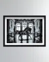 The Oliver Gal Artist Co. Ballroom Strut Framed Wall Art Print In Black