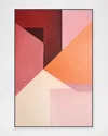 The Oliver Gal Artist Co. Berry Juice Hand-embellished Framed Print In Pink