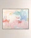 The Oliver Gal Artist Co. Breath Of Colors Framed Giclee On Canvas