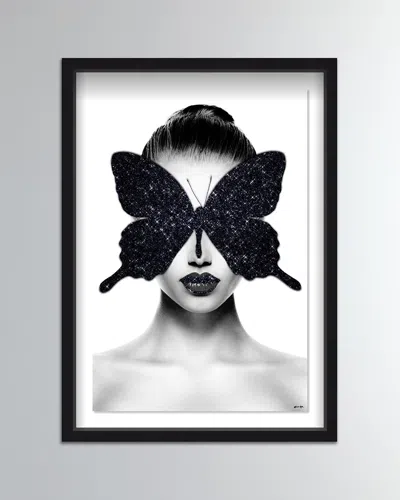 The Oliver Gal Artist Co. Butterfly Duchess Giclee On Paper In Black