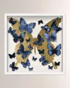 The Oliver Gal Artist Co. Butterfly Pins Hand-embellished Art Print