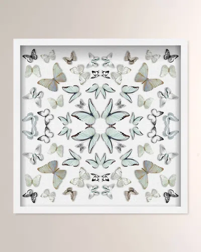 The Oliver Gal Artist Co. Butterfly Scarf Framed Art Print