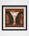 The Oliver Gal Artist Co. Casablanca Leopardo Framed Art Print In Brown