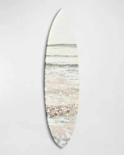 The Oliver Gal Artist Co. Decorative Surfboard Art In Gold