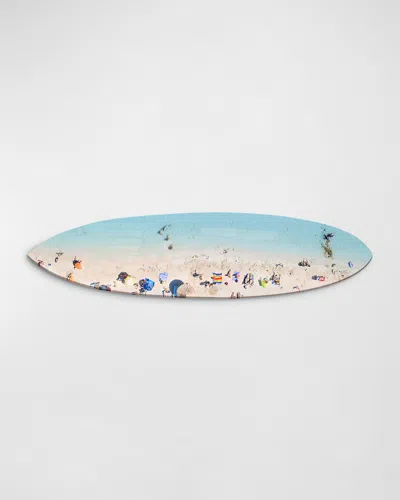The Oliver Gal Artist Co. Decorative Surfboard Art In Italian Summer