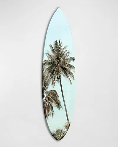 The Oliver Gal Artist Co. Decorative Surfboard Art In Palm Tree