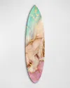 The Oliver Gal Artist Co. Decorative Surfboard Art In Pink