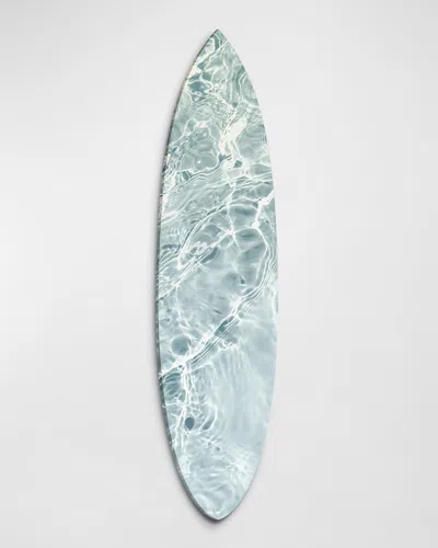 The Oliver Gal Artist Co. Decorative Surfboard Art In White